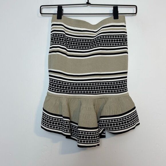 Ronny Kobo Peplum Skirt XS - Picture 3 of 5